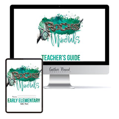 Rocks + Minerals homeschool unit study digital  Early Elementary with Teacher's Guide bundle