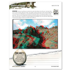 Dinosaurs Homeschool Unit Study Digital Upper Elementary Student Book Lesson 1 Worldview