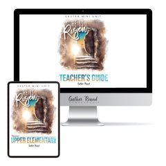 Easter - He is Risen Homeschool Unit Study Digital Bundle Teacher's Guide and Upper Elementary Student Book
