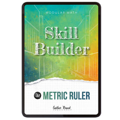 Measurement Step 5 modular math homeschool digital skill builder the metric ruler
