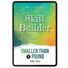 Measurement Step 5 modular math homeschool digital skill builder smaller than a pound
