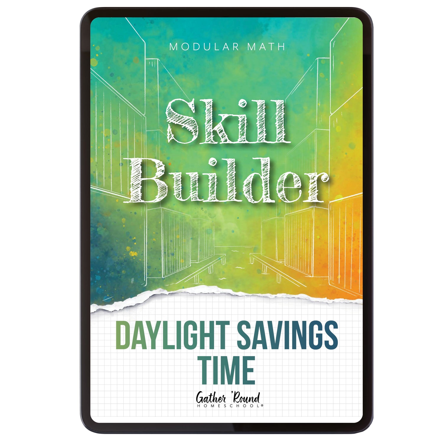 Measurement Step 5 modular math homeschool digital skill builder daylight savings time