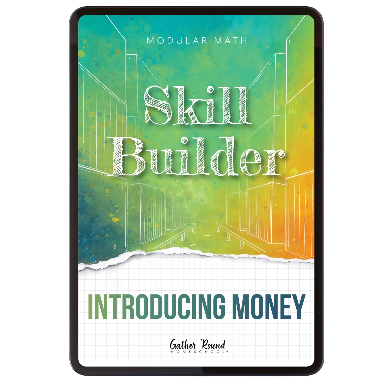 Money Modular Math step 5 digital skill builder introducing money