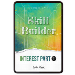 Money Modular Math step 5 digital skill builder interest part 1