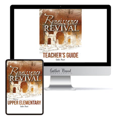 Renaissance and Revival Homeschool Unit Study Printed Digital Bundle Teacher's Guide and Upper Elementary Student Book