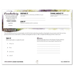 Reptiles homeschool unit study digital student seatwork journal in manuscript for Upper Elementary worksheet