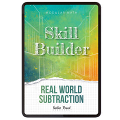 Subtraction Modular Math Step 5 digital skill builder real world subtraction