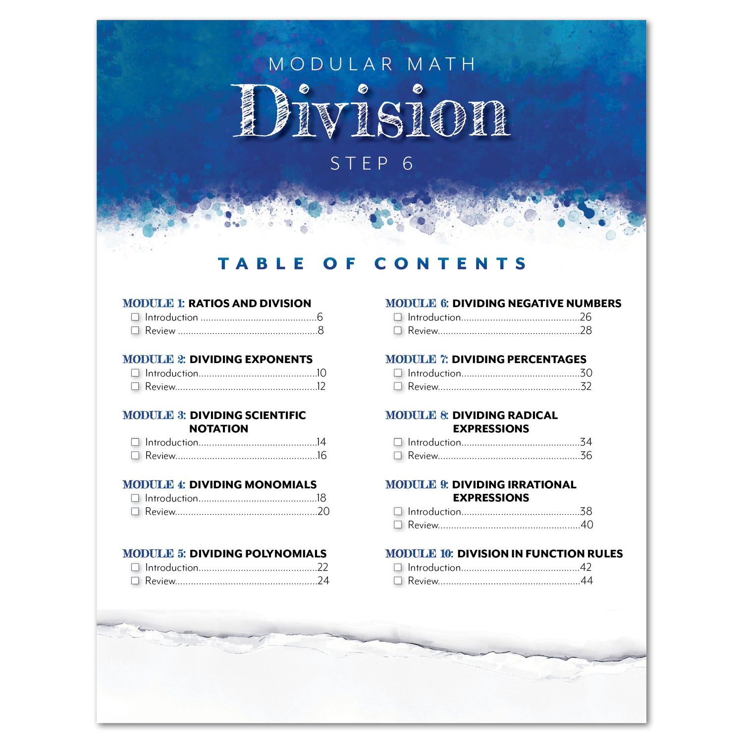 Modular Math: Division (Digital)