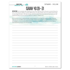 North America Birds part 1 homeschool unit study digital student workbook High School  with Teacher's Guide lesson one