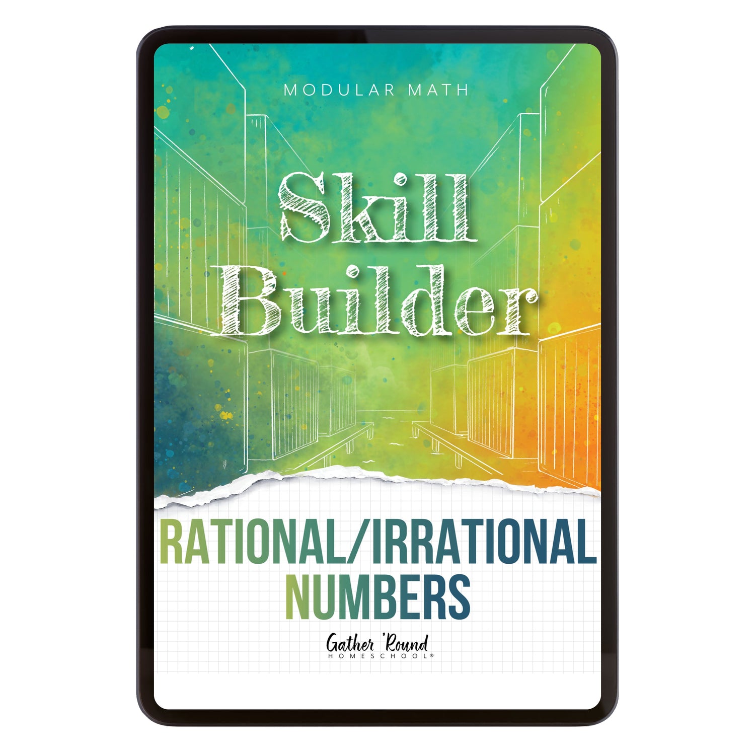 Number Sense Modular Math Step 6 digital skill builder rational/irrational numbers