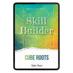 Number Sense Modular Math Step 6 digital skill builder cube roots