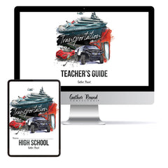 Transportation Homeschool Unit Study Digital Bundle Teacher's Guide and High School Student Book