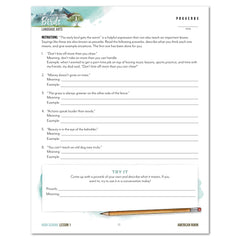 North American Birds part two homeschool unit study digital student workbook high school with teacher's guide bundle lesson one