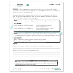 North America homeschool unit study digital student workbook for High School with teacher's guide lesson one