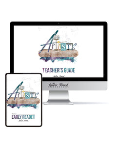Artist Homeschool Unit Study Digital Teacher's Guide and Early-Reader Bundle 