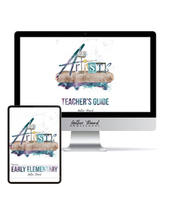 Artist Homeschool Unit Study Digital Teacher's Guide and Early Elementary Bundle