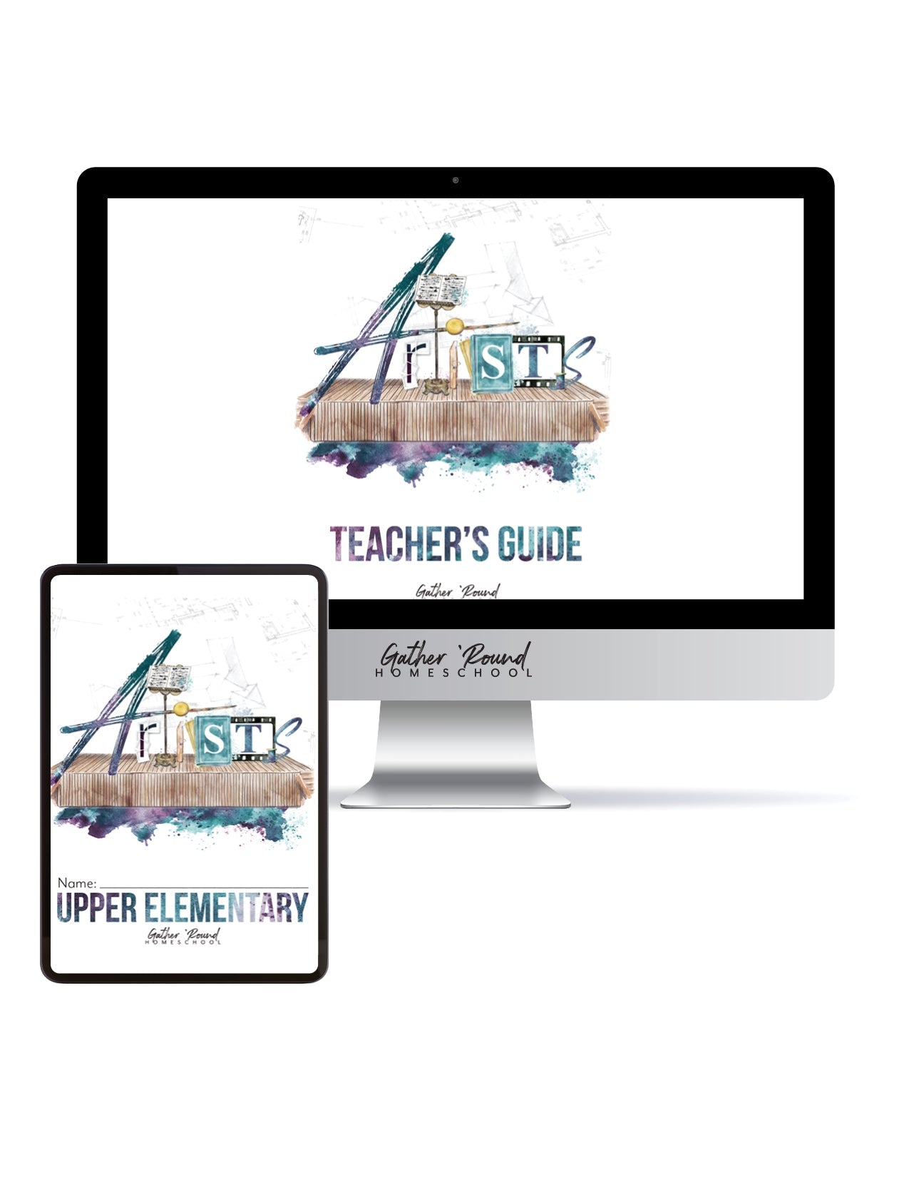 Artist Homeschool Unit Study Digital Teacher's Guide and Upper Elementary Bundle