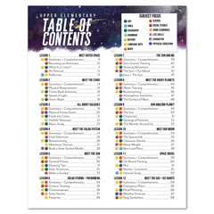 Astronomy Homeschool Unit Study Digital Upper Elementary Table of Contents Lesson 1-12
