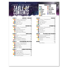 Astronomy Homeschool Unit Study Digital Upper Elementary Table of Contents Lesson 13-20
