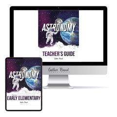 Astronomy Homeschool Unit Study Digital Bundle Teacher's Guide and Early Elementary