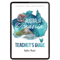 Australia + Oceania Homeschool Study Unit Digital Teacher's Guide