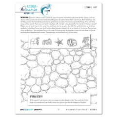 Australia + Oceania Homeschool Study Unit Digital Upper Elementary Student Book Daily Lesson 1