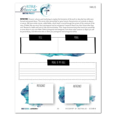 Australia + Oceania Homeschool Study Unit Digital High School Daily Lesson 1