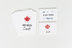 Canadian Government Homeschool Unit Study Digital Prime Minister Flash Cards Sir John A. MacDonald