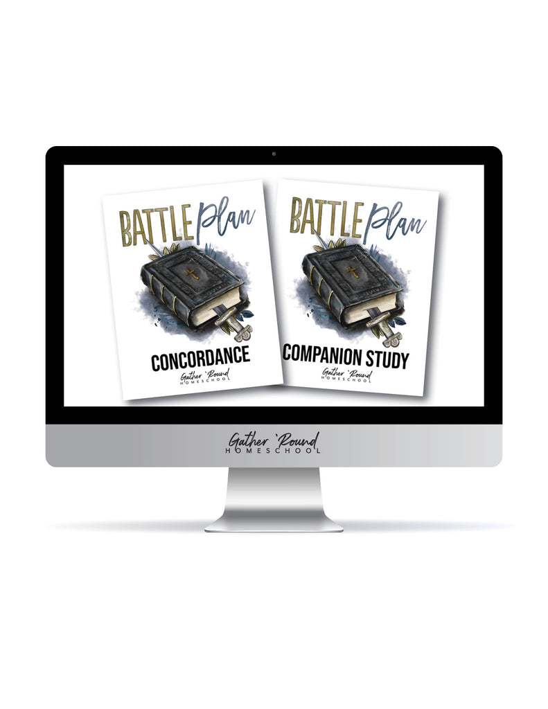 Battle Plan Concordance + Companion Study Digital Bundle