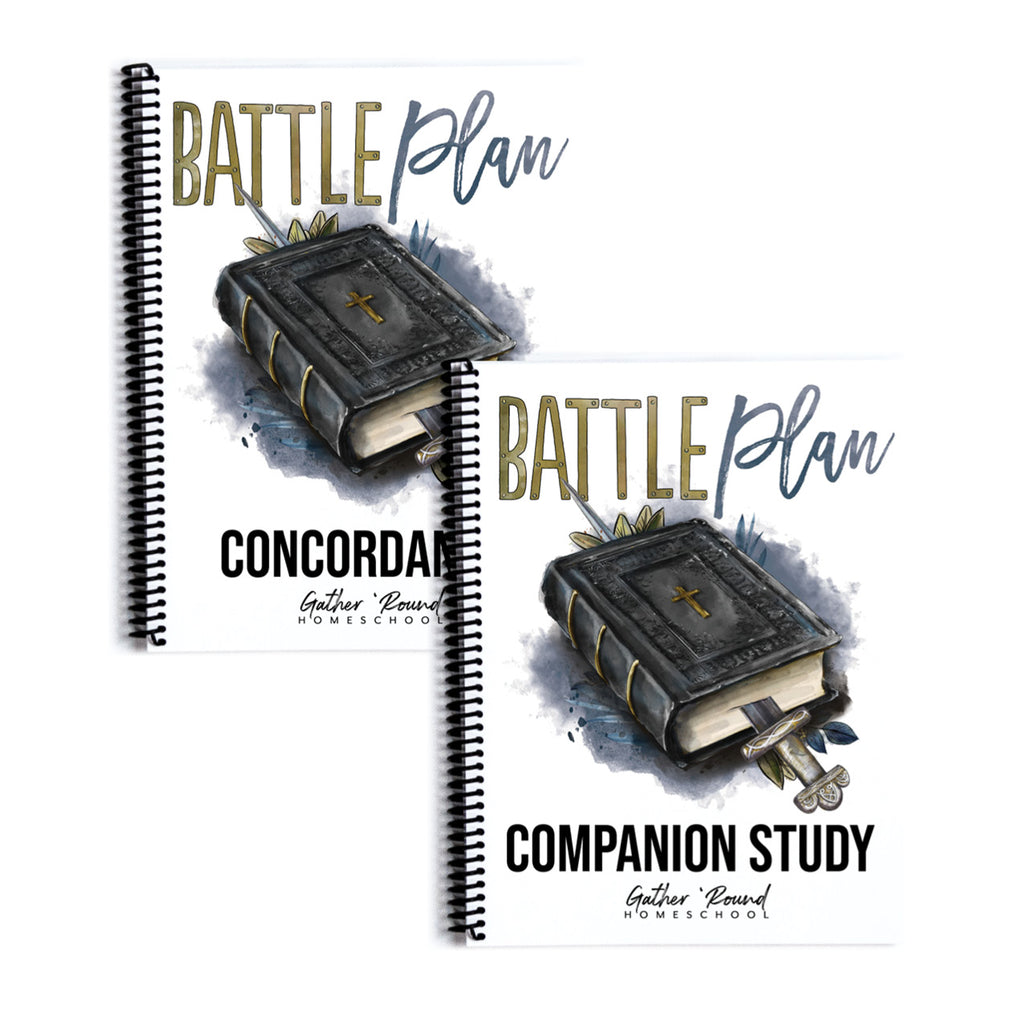 Battle Plan Concordance + Companion Study Printed Bundle