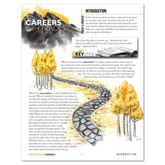 Careers + Trades Homeschool Unit Study Digital Teacher's Guide Daily Lesson 1 Part 1