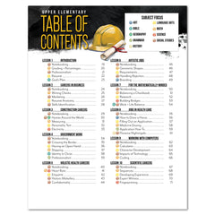 Careers + Trades Homeschool Unit Study Digital Upper Elementary Table of Contents Lessons 1-10