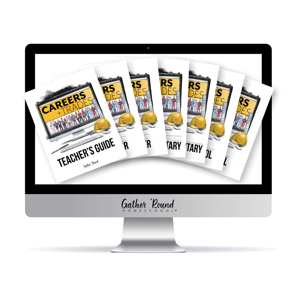 Careers + Trades Homeschool Unit Study Complete Digital Bundle 
