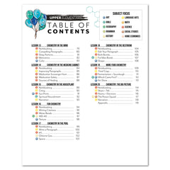 Chemistry Homeschool Unit Study Digital Upper Elementary Table of Contents Lessons 13-20