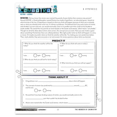 Chemistry Homeschool Unit Study Digital Upper Elementary Lesson 1 A Hypothesis