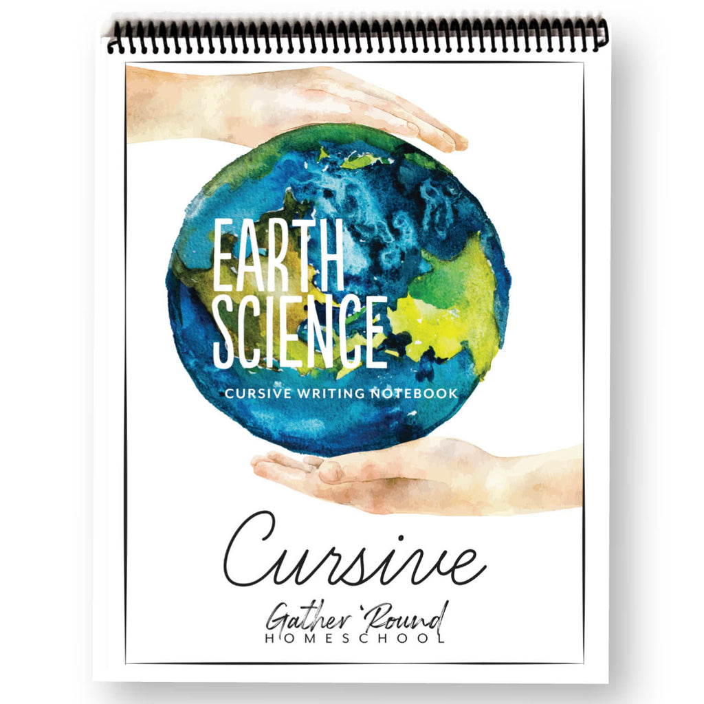Earth Science Cursive Writing Printed Book
