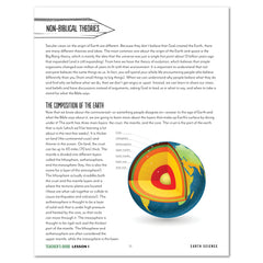 Earth Science Homeschool Unit Study Digital Teacher's Guide Lesson 1 Part 2