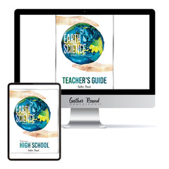 Earth Science Homeschool Unit Study Digital Bundle Teacher's Guide and High School Student Book