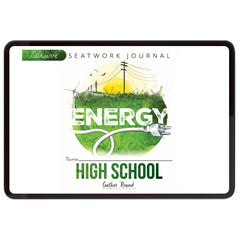 Energy Homeschool Unit Study Digital Seatwork Journal Cursive High School Student Book