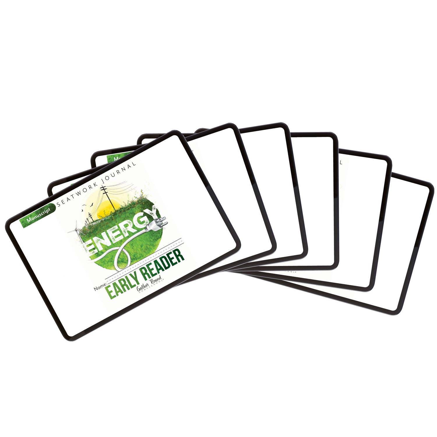 Energy Homeschool Unit Study Digital Seatwork Journal Manuscruipt Bundle