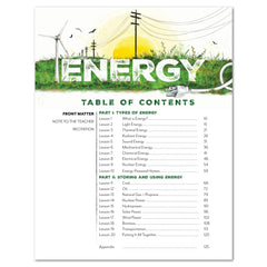 Energy Homeschool Unit Study Digital Teacher's Guide Table of Contents