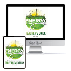 Energy Homeschool Unit Study Digital Bundle Teacher's Guide and Early Elementary Student Book