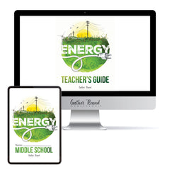 Energy Homeschool Unit Study Digital Bundle Teacher's Guide and Middle School Student Book