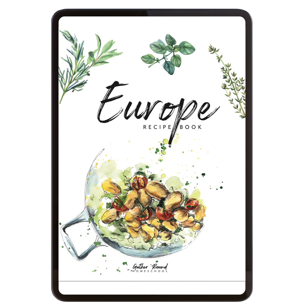 Europe Digital Recipe Book