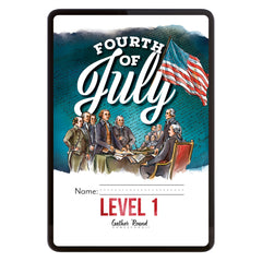 Fourth of July Homeschool Unit Study Digital Level 1 Student Book