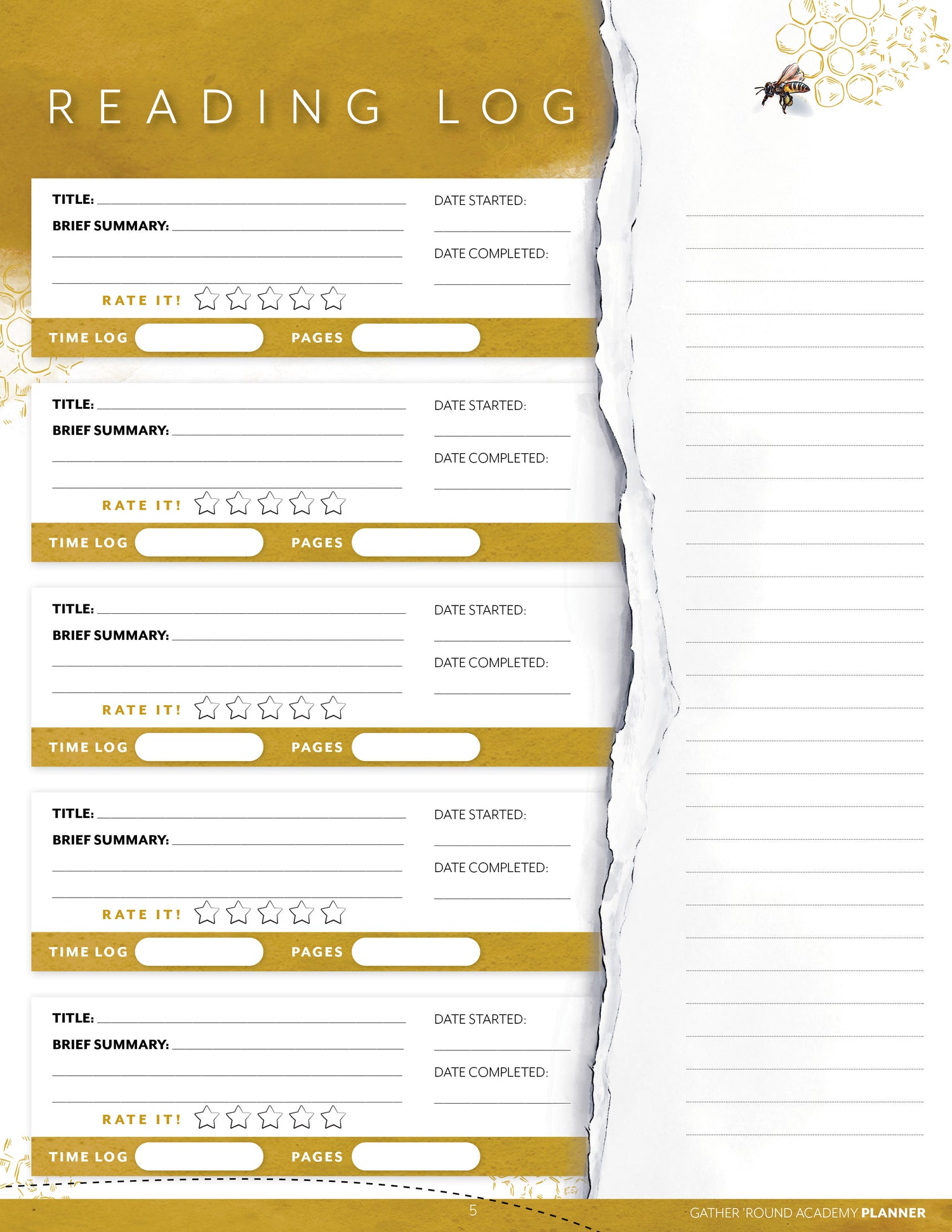 Academy Student Planner