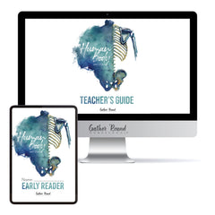 Human Body homeschool unit study digital student workbook early reader with teacher's guide bundle 
