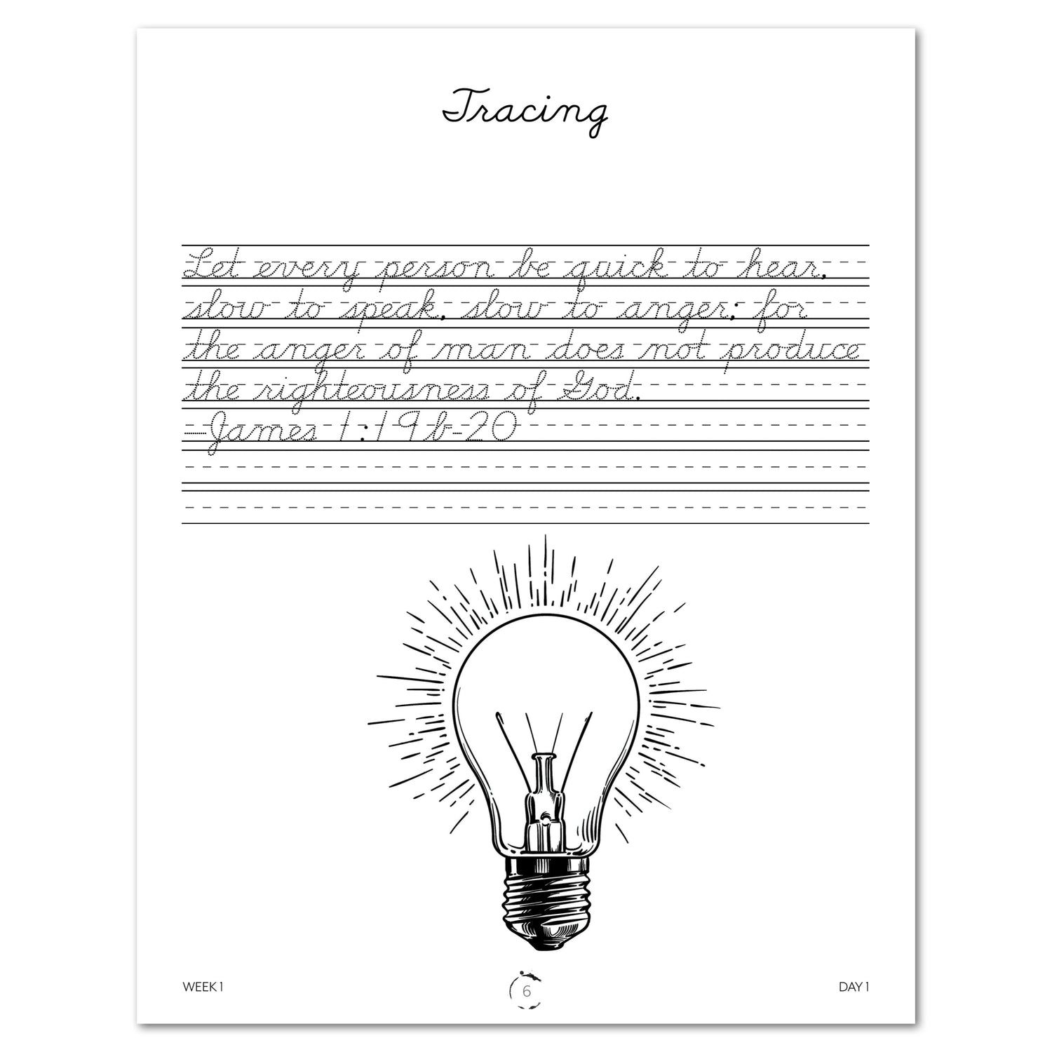 Inventions and Ideas homeschool unit study digital student workbook in cursive tracing