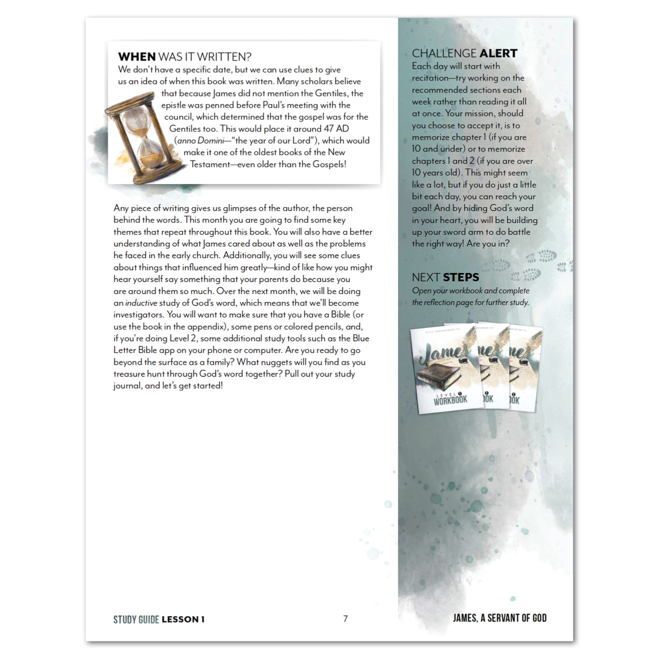 Page from a study guide or book with text and images on a white background