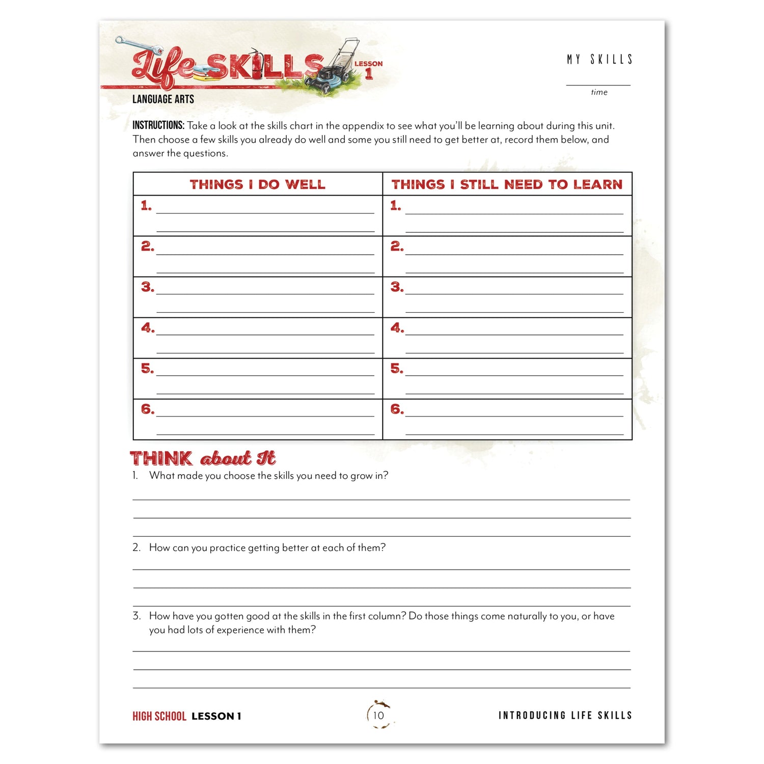 Life Skills Unit (Digital Bundles)